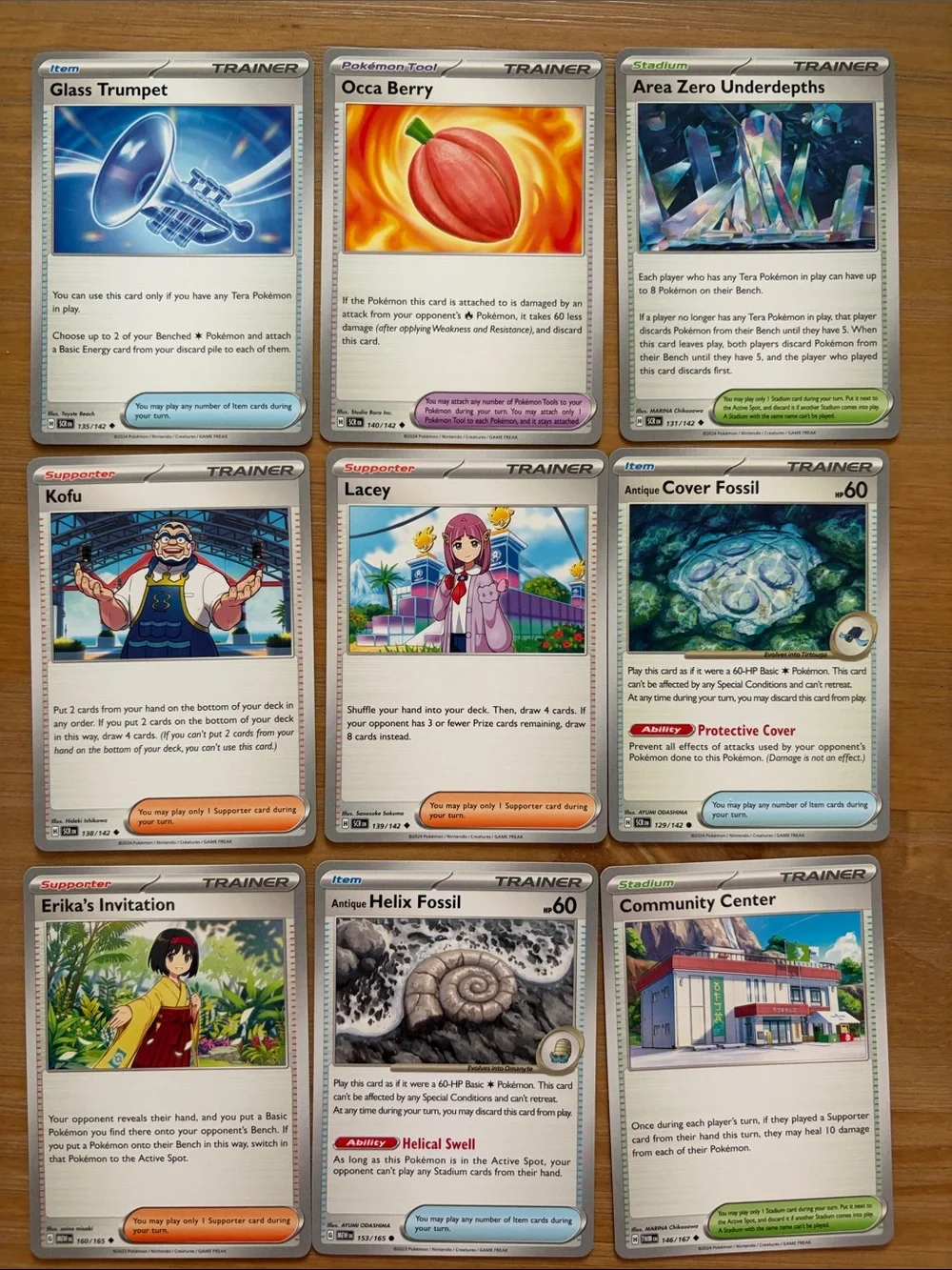 Pokémon TCG 50 unique Card Trainer Lot | Mixed Sets | Deck Building Staples
